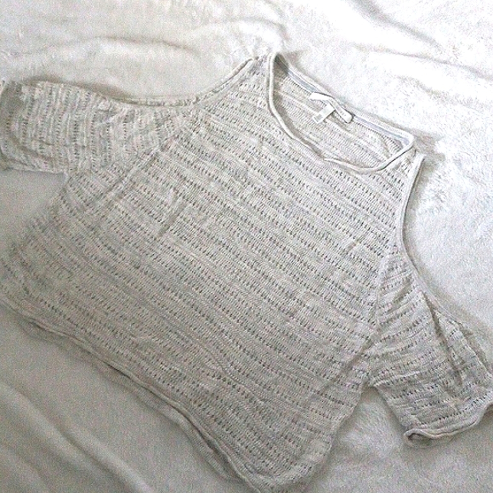 Victoria's Secret Cold Shoulder Knit Top, Medium